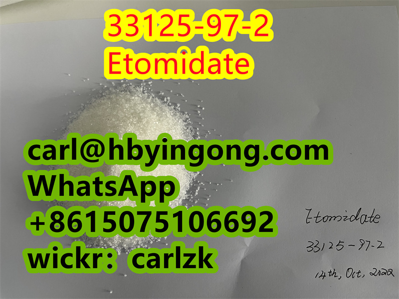 CAS 33125-97-2  Etomidate  cheap