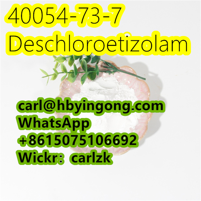 CAS 40054-73-7  Deschloroetizolam cheap fast shipping