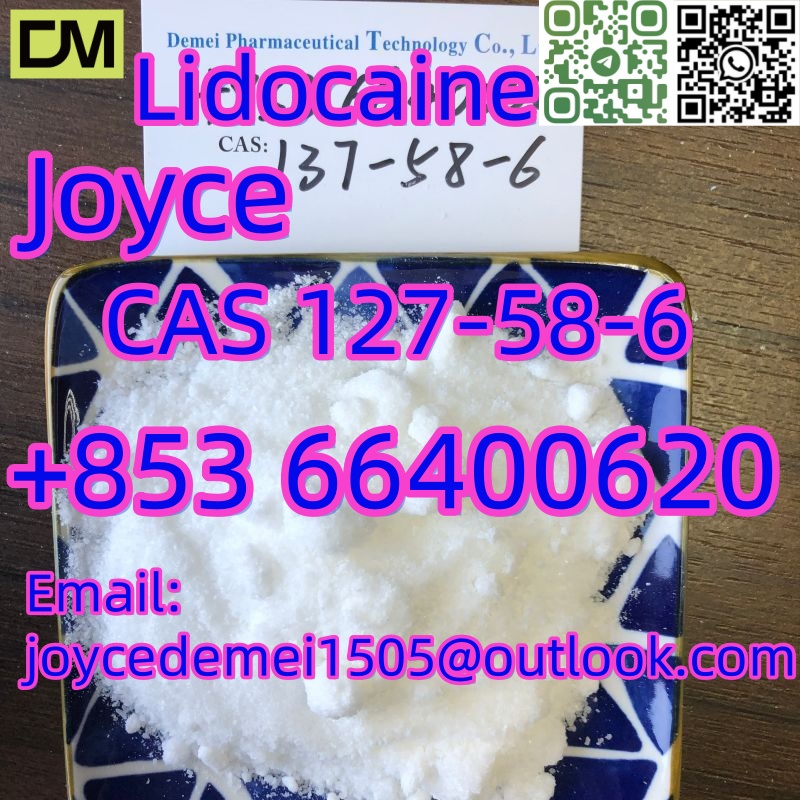 White crystal powder Lidocaine CAS 137-58-6 with high satisfaction
