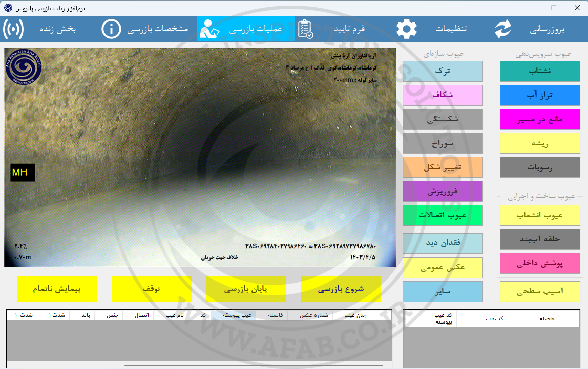 نرم افزار ویدئومتری