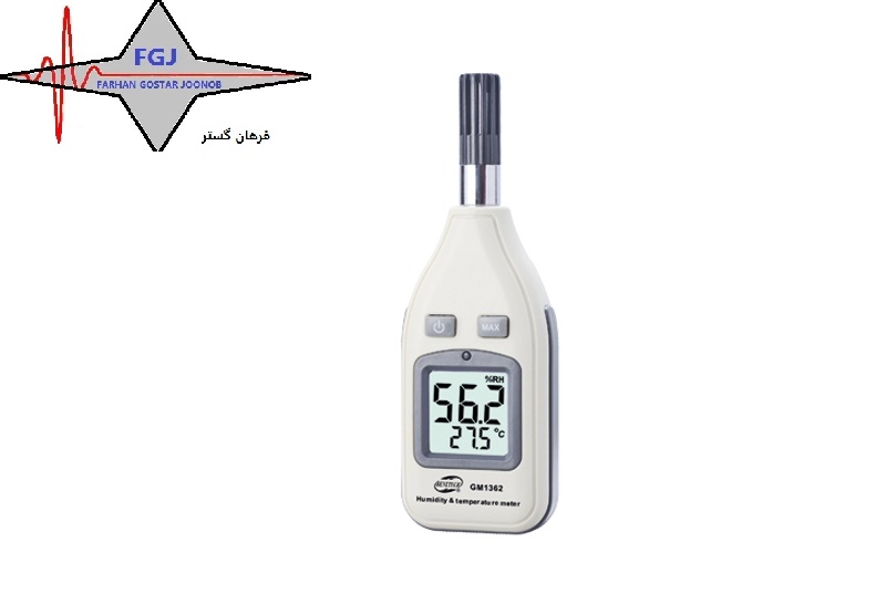 ترمومتر و رطوبت سنج محیطی  بنتک مدل BENETECH GM1362