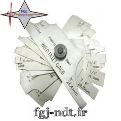 گیج جوشکاری فیلت- fillet welding gauge