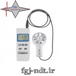 سرعت سنج باد/ترمومترباپروانه فلزی مدلYK-80AM