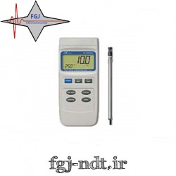 سرعت سنج باد هات وایر/فلومتر با پراب تلسکوپی مدلYK-2004AH