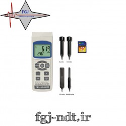 O2,CO,CO2 سنج / دماسنج / رطوبت سنج دارای کارت حافظه مدل AQ-9901SD