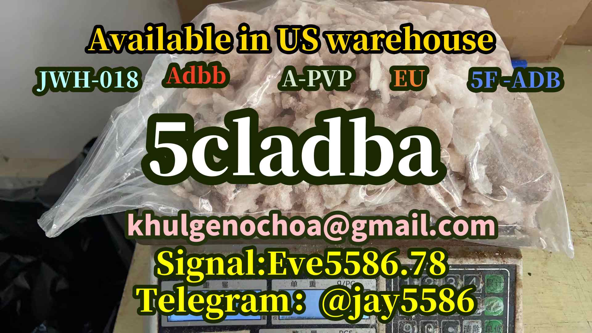 With 99% high concentration of 5cladba, low price promotion