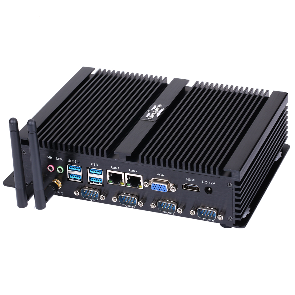 Fanless Industrial PC Intel 1037U I5 3317U