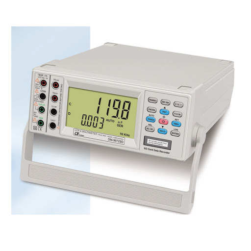 مولتی متر و LCR متر رومیزی دارای کارت حافظه مدل DM-9972SD