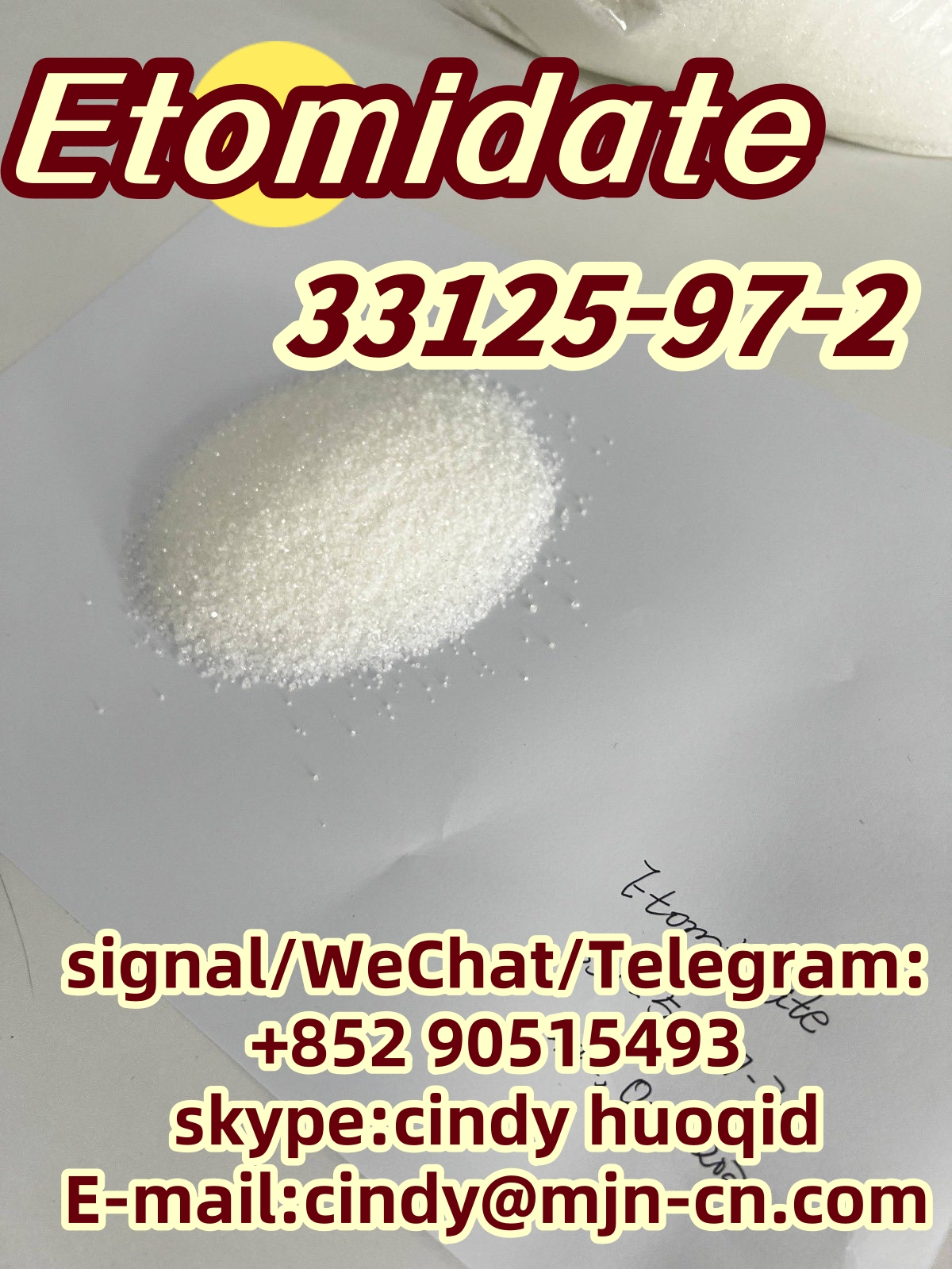 Etomidate 33125-97-2 