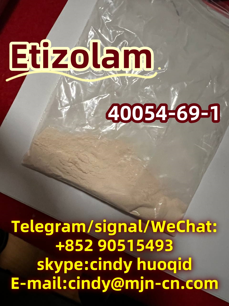 Etizolam 40054-69-1