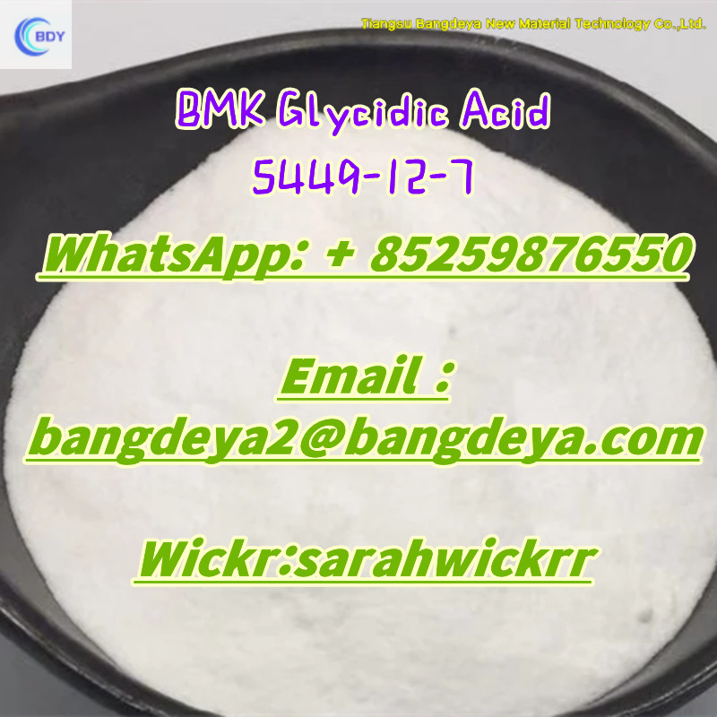 BMK Glycidic Acid (sodium salt) CAS 5449-12-7 with fast shipping