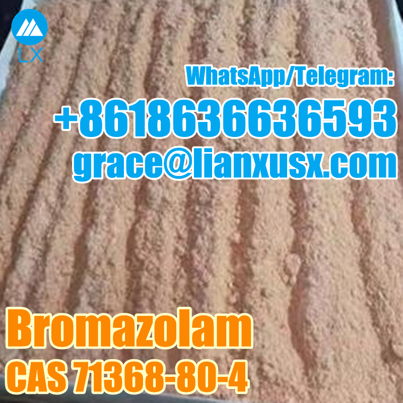 Free Sample Available Bromazolam Raw Powder Bromazolam CAS 71368-80-4 Lianxu