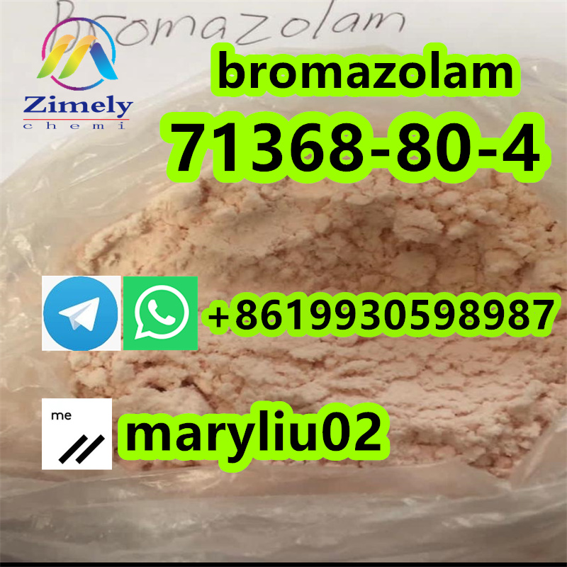 High CAS:71368-80-4 bromazolam powder with 100% safe delivery