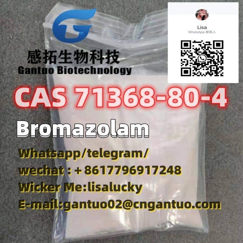 Buy Bromazolam Cas 71368-80-4 CAS 14176-50-2  Legit Vendor China Supplier