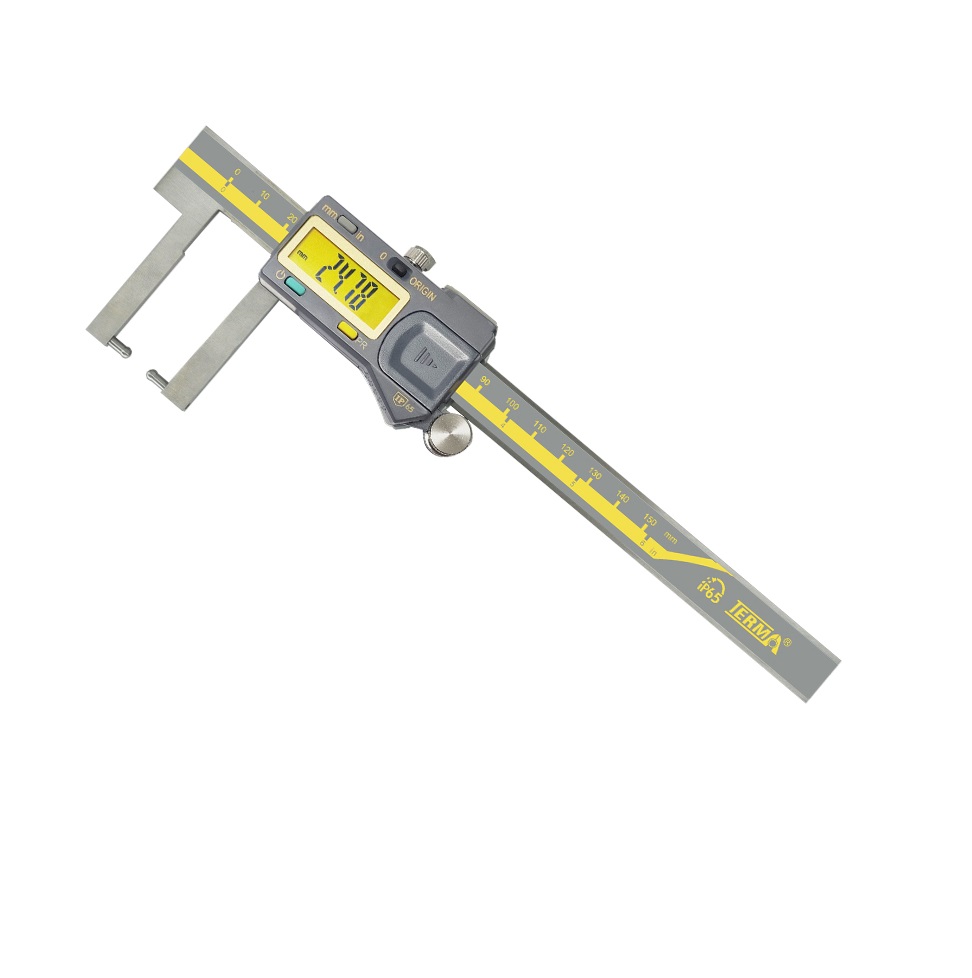 کولیس دیجیتال شیار مدلYDA100F-150برندTERMA