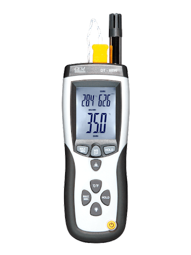 رطوبت سنج و دماسنج چندمنظوره CEM DT-8896