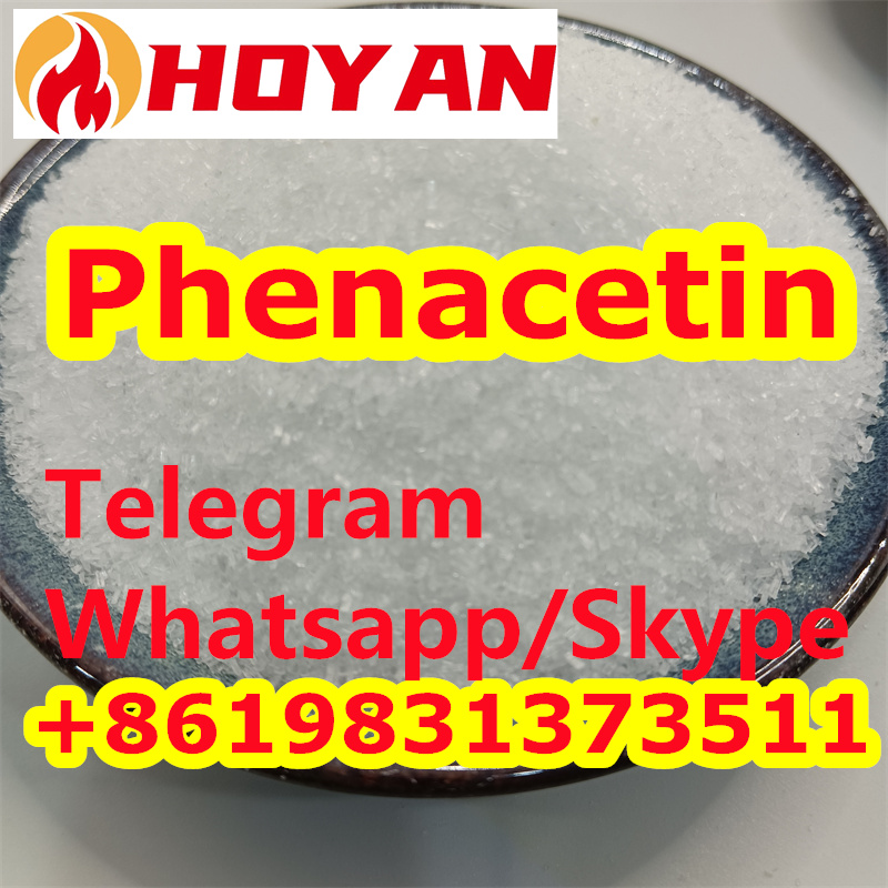 High Quality CAS 62-44-2 Phenacetin Crystal Powder by Direct Factory