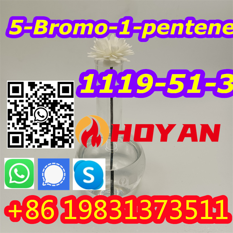 CAS 1119-51-3 5-Bromo-1-pentene Safety Delivery to Russia 