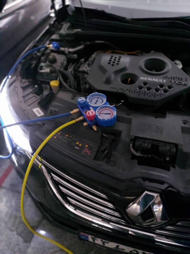 شارژ گاز کولر اتومبیل