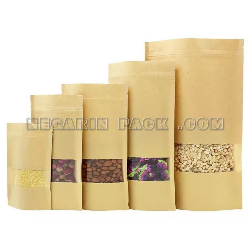 پاکت بسته بندی قهوه