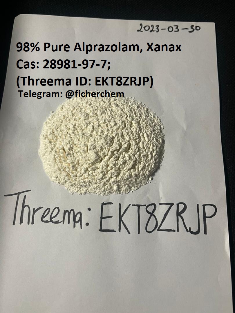 Pure Alprazolam for sale online, cas: 28981-97-7; (Telegram: @ficherchem)