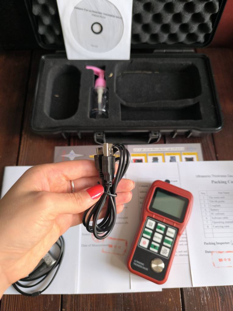ضخامت سنج التراسونیک مدل TM210 PLUS