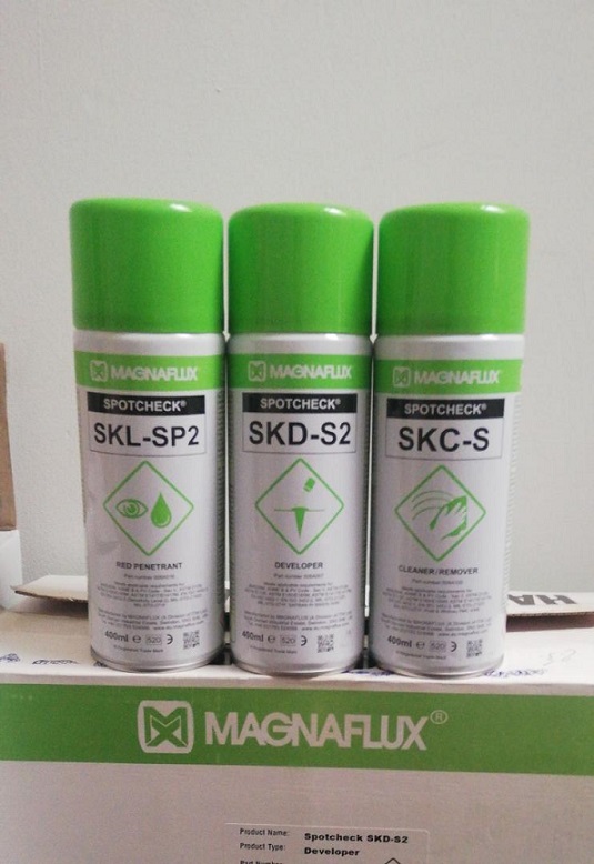 ست اسپری تست مایعات نافذ مگنوفلاکس MAGNAFLUX