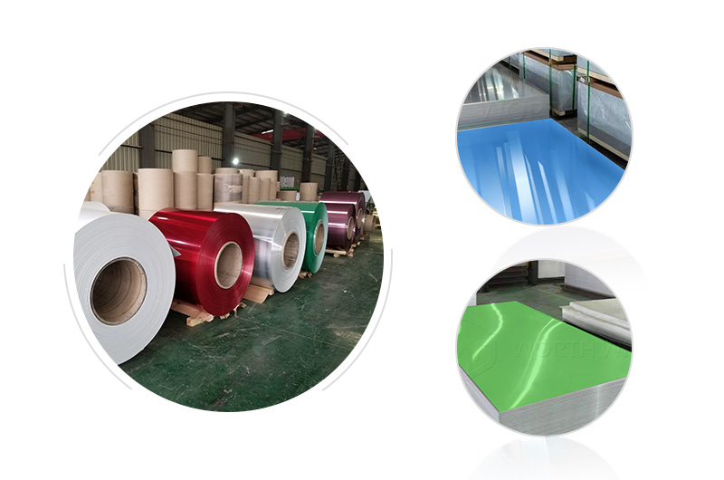 Color Coated Aluminum Sheet and Coil