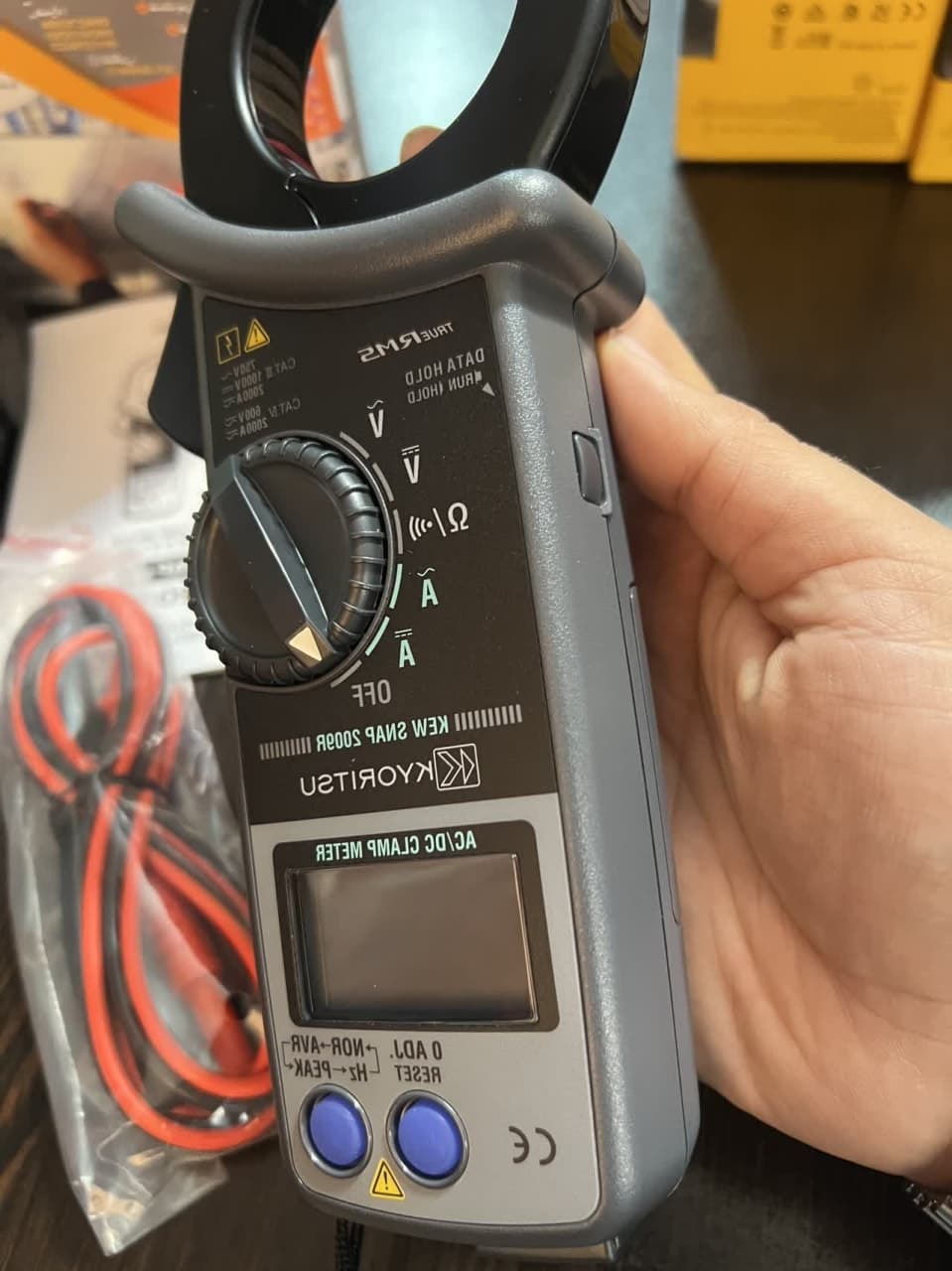 آمپرمتر کلمپی برند کیوریتسو مدل KYORITSU 2009R