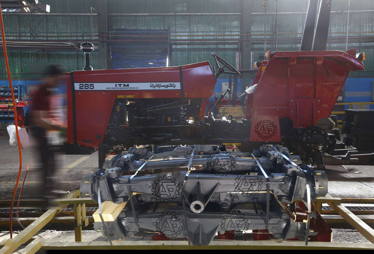 دیفرانسیل جلو تراکتور