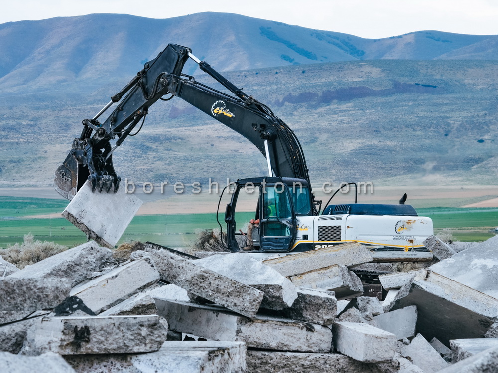 تخریب بتن مسلح در تهران