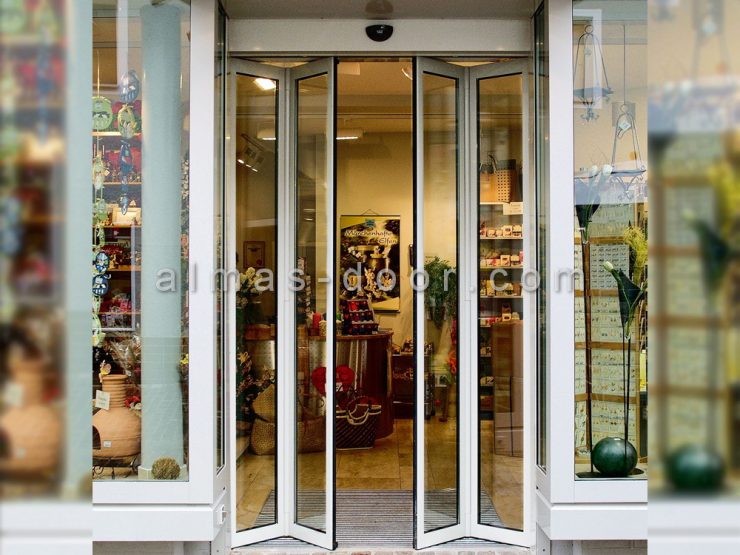 نصب درب اتوماتیک فولدینگ