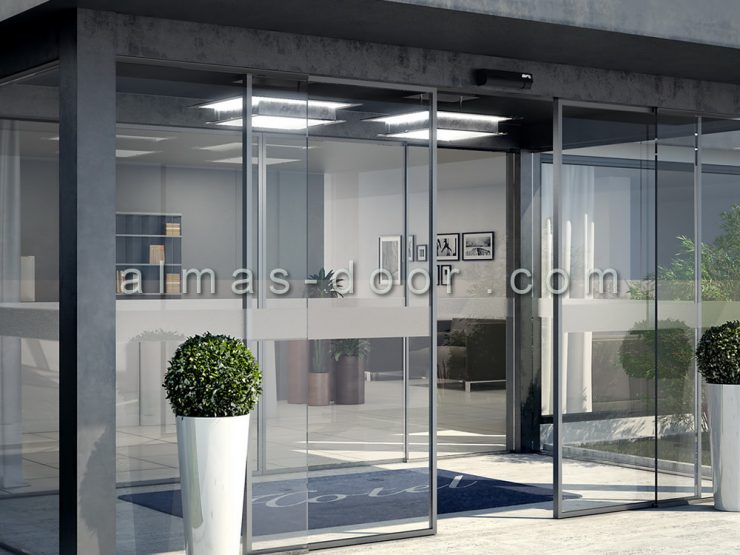 نصب و اجرای درب اتوماتیک شیشه ای