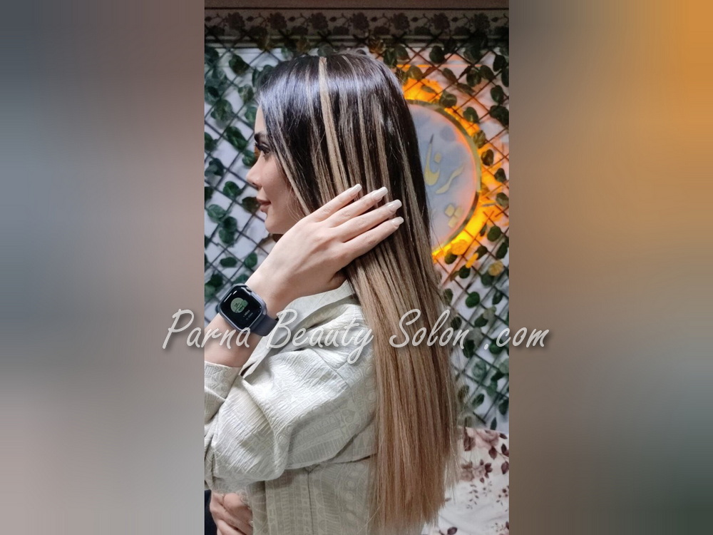 خدمات رنگ و لایت مو شرق تهران 