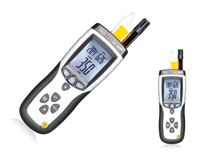 رطوبت سنج و دماسنج برند CEM مدل DT-8896