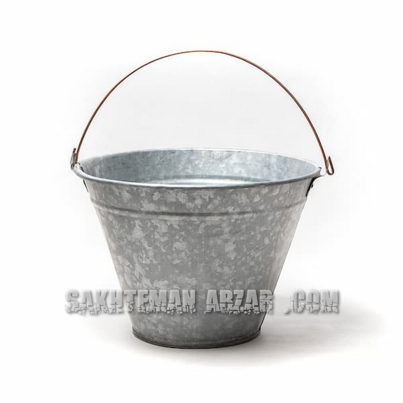 سطل بنایی گالوانیزه