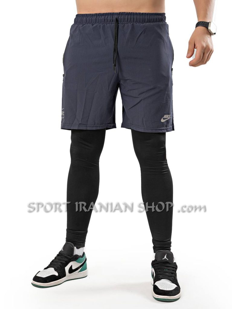 شلوارک ورزشی مردانه لگ دار  