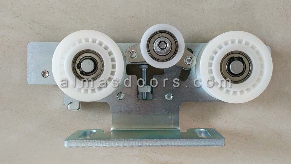 هنگر درب ریلی شیشه ای