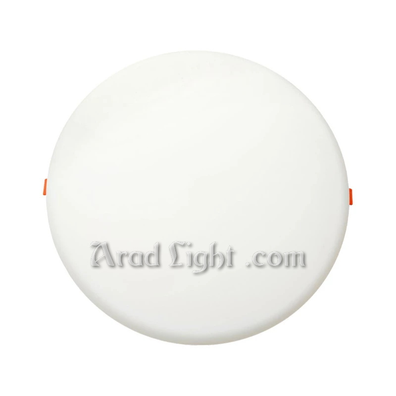 پنل تمام نور روکار فنر متغیر گرد 