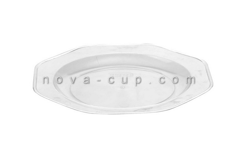 پیش دستی یکبار مصرف بی رنگ