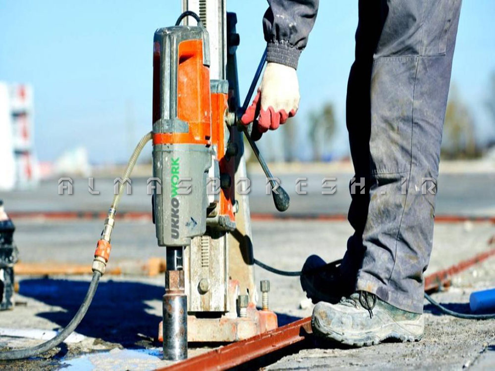 کرگیری بتن مسلح غرب تهران