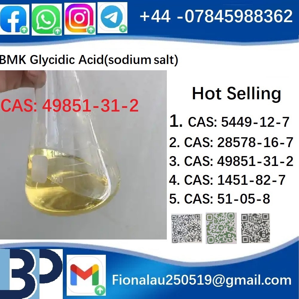 BMK PMK CAS49851-31-2 Chemical raw materials