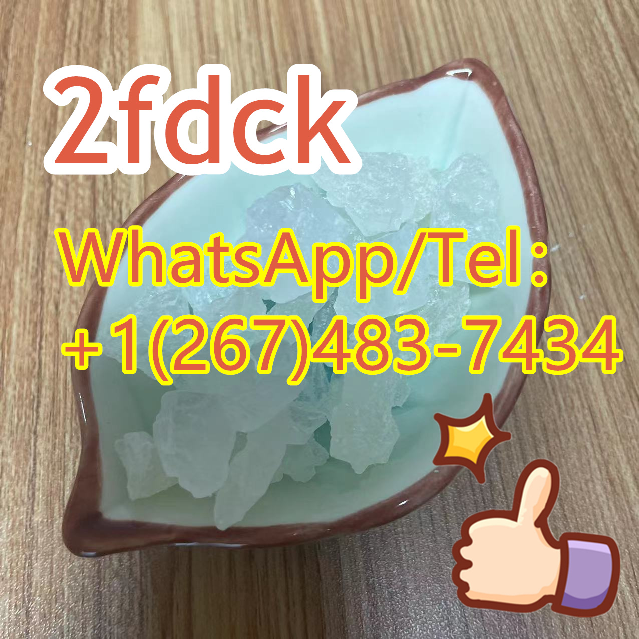 High quality Eutylone EU crystal 2-FDCK 2fdck Spot supply