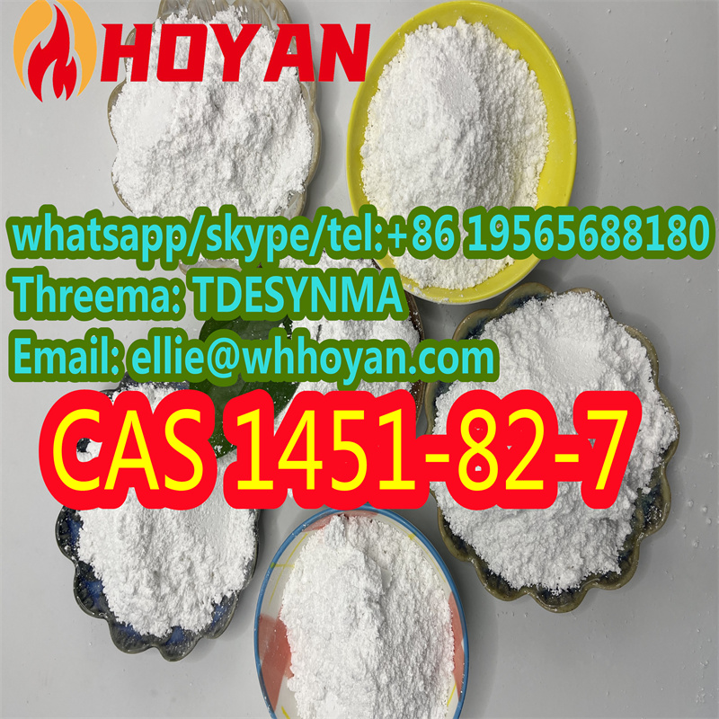 Supply CAS 1451-82-7 2-Bromo-4'-Methylpropiophenone best price Estradiol Benzocaine  +86 19565688180