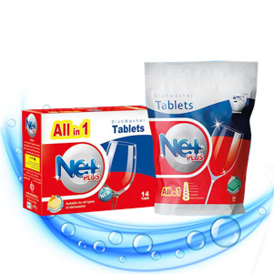 خرید قرص ماشین ظرفشویی NET PLUS به صورت مستقیم از کارخانه