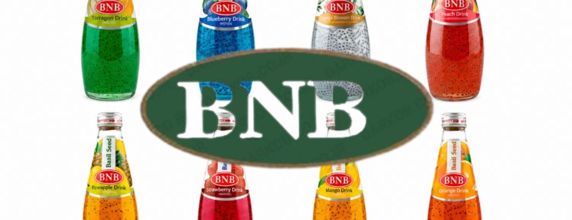 خرید عمده نوشیدنی تخم شربتی BNB بصورت مستقیم از کارخانه