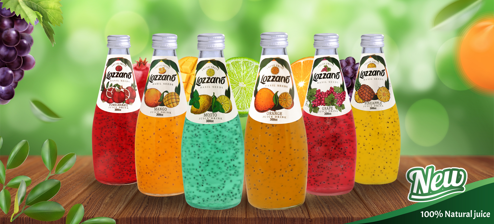 خرید آبمیوه LOZZANO به صورت مستقیم از کارخانه