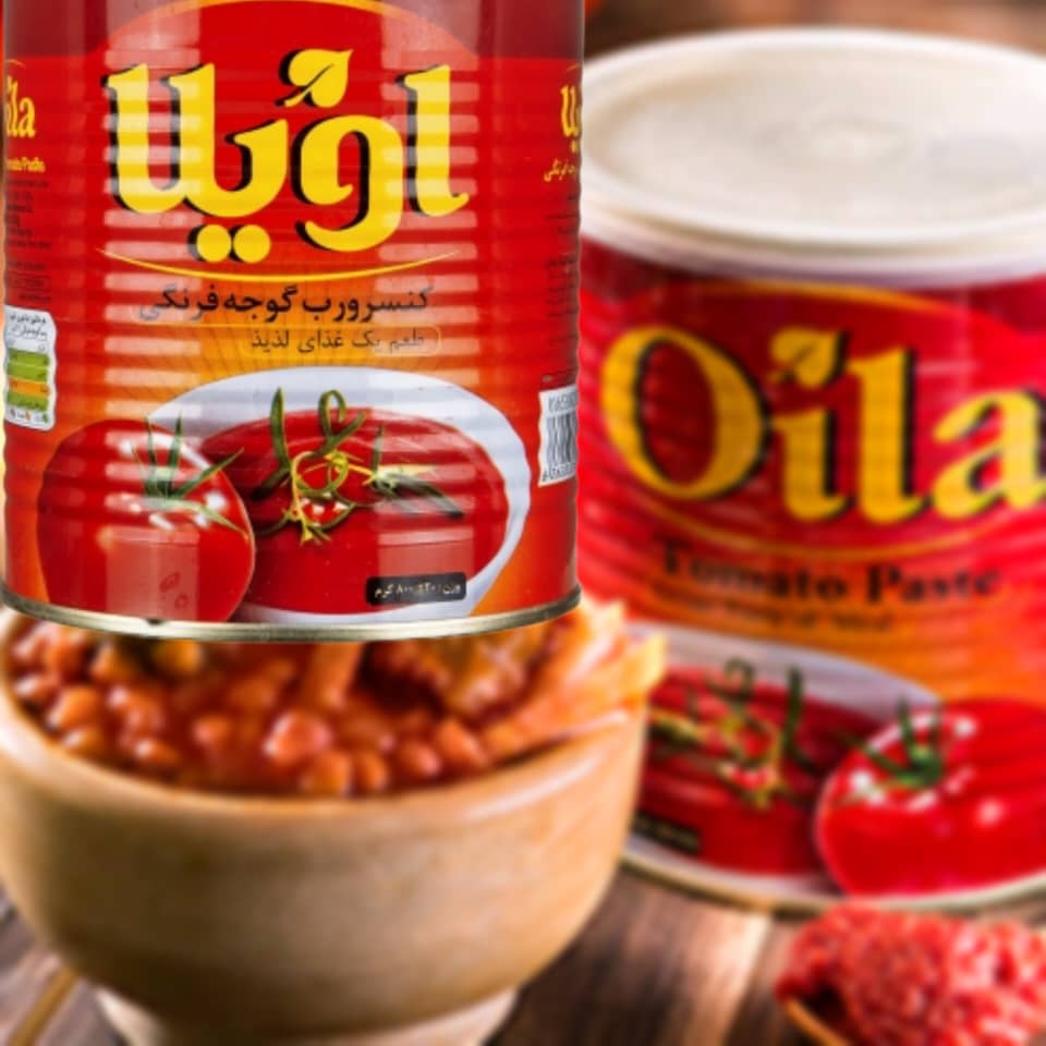 خرید عمده رب گوجه فرنگی اویلا با بهترین قیمت از کارخانه