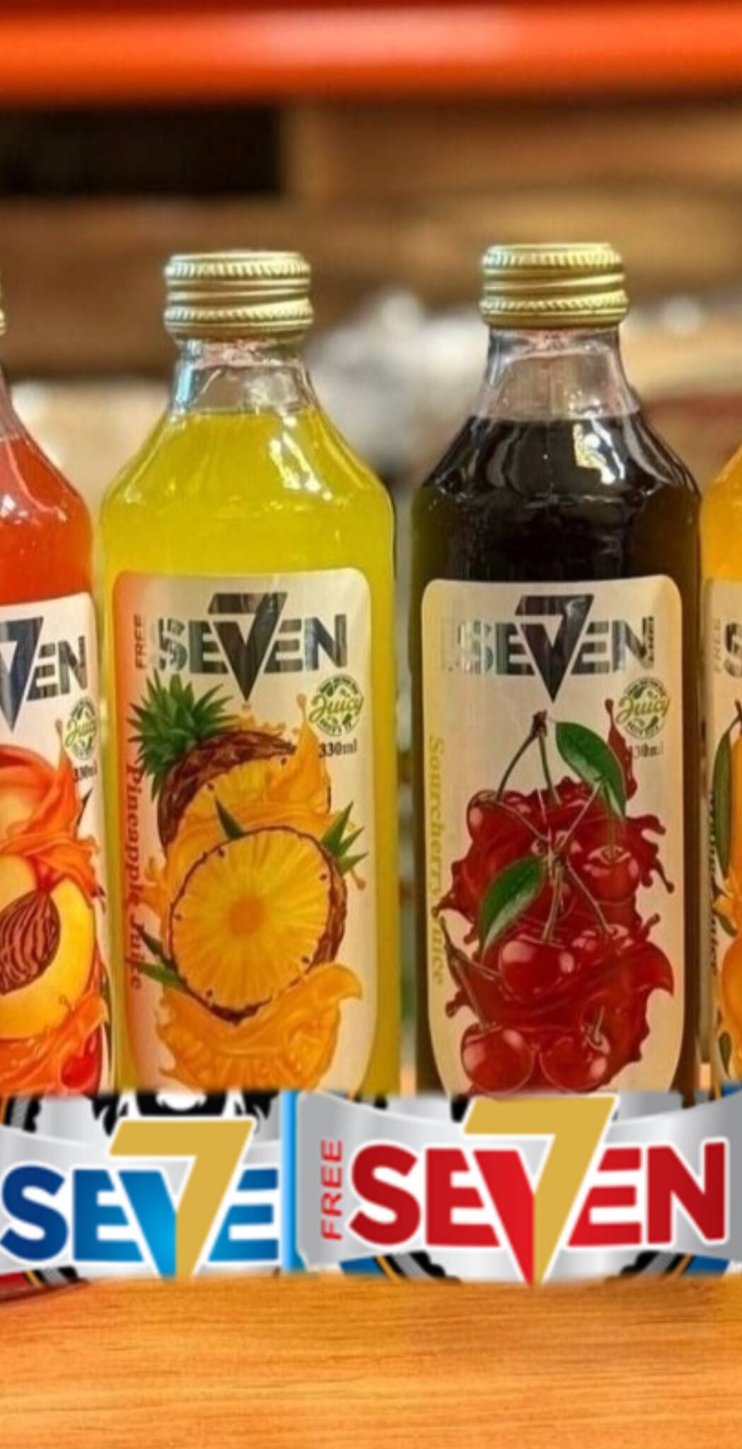 خرید عمده آبمیوه SEVEN بصورت مستقیم از کارخانه