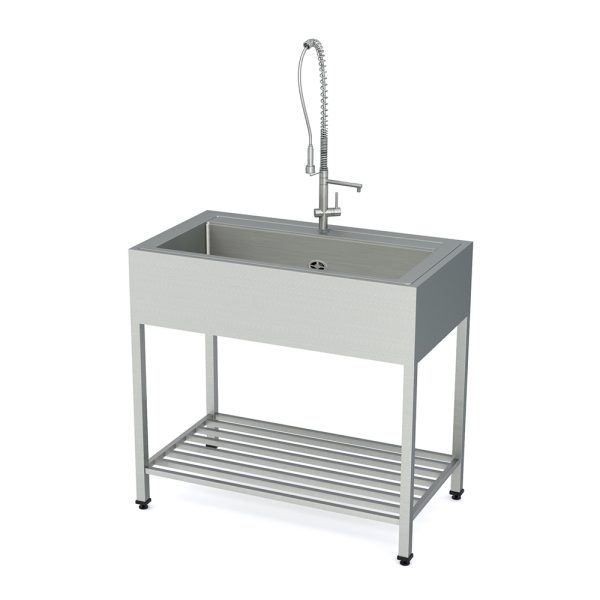 خرید سینک تک لگن با طول ۸۰ به صورت مستقیم از کارخانه